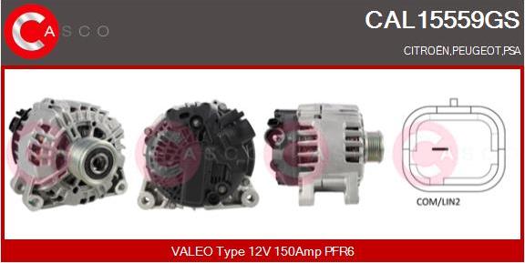 Casco CAL15559GS - Ģenerators autodraugiem.lv