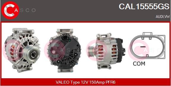 Casco CAL15555GS - Ģenerators autodraugiem.lv