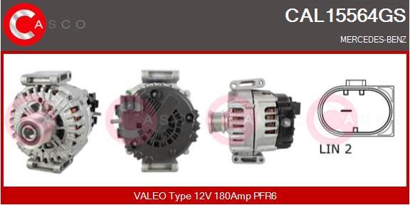 Casco CAL15564GS - Ģenerators autodraugiem.lv