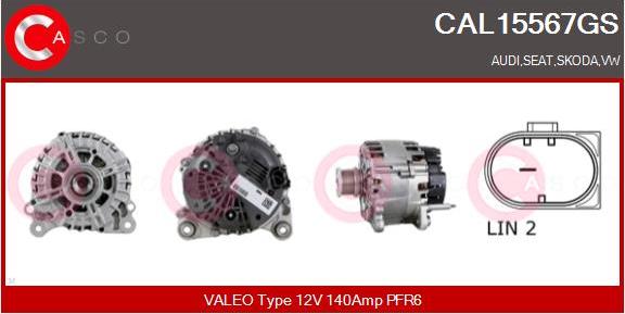 Casco CAL15567GS - Ģenerators autodraugiem.lv