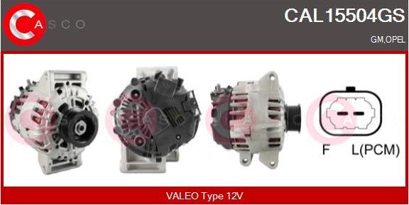 Casco CAL15504GS - Ģenerators autodraugiem.lv