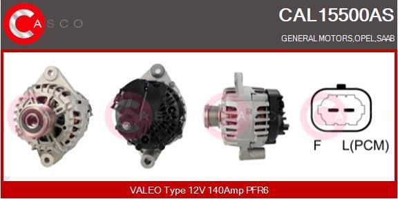 Casco CAL15500AS - Ģenerators autodraugiem.lv