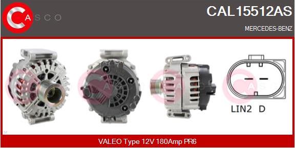 Casco CAL15512AS - Ģenerators autodraugiem.lv