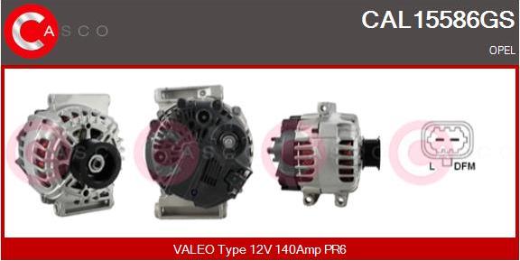 Casco CAL15586GS - Ģenerators autodraugiem.lv