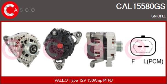 Casco CAL15580GS - Ģenerators autodraugiem.lv