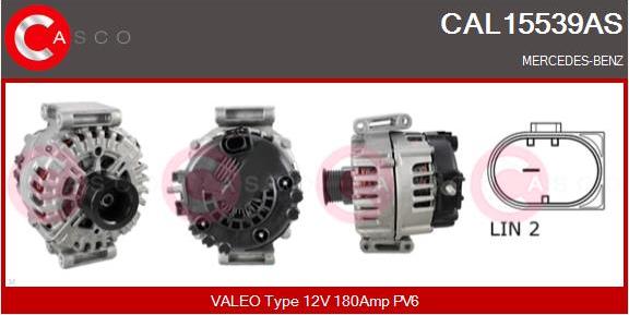 Casco CAL15539AS - Ģenerators autodraugiem.lv
