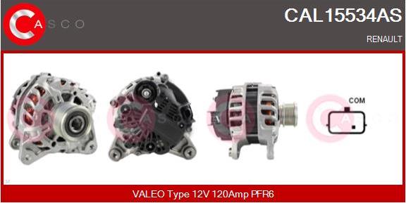 Casco CAL15534AS - Ģenerators autodraugiem.lv