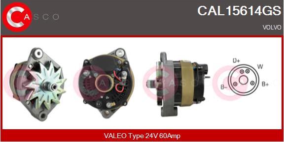 Casco CAL15614GS - Ģenerators autodraugiem.lv