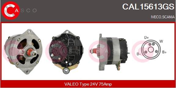 Casco CAL15613GS - Ģenerators autodraugiem.lv