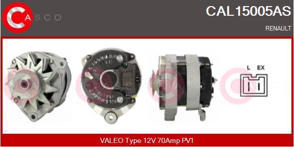 Casco CAL15005AS - Ģenerators autodraugiem.lv