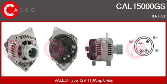 Casco CAL15000GS - Ģenerators autodraugiem.lv