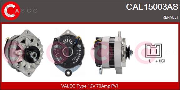Casco CAL15003AS - Ģenerators autodraugiem.lv