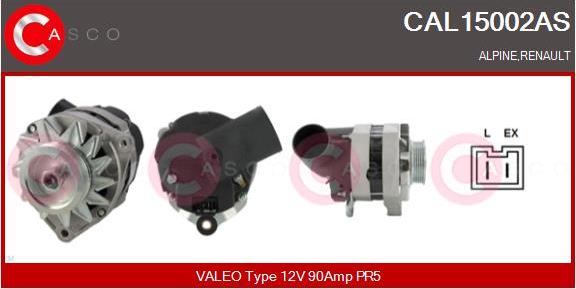 Casco CAL15002AS - Ģenerators autodraugiem.lv