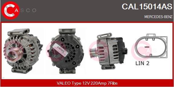 Casco CAL15014AS - Ģenerators autodraugiem.lv