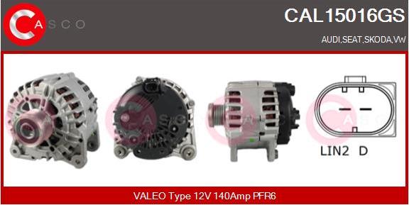Casco CAL15016GS - Ģenerators autodraugiem.lv
