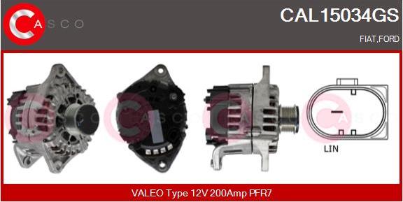 Casco CAL15034GS - Ģenerators autodraugiem.lv