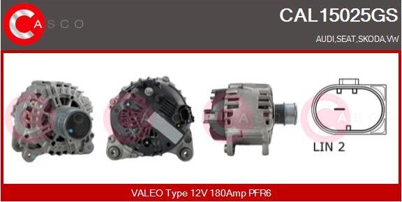 Casco CAL15025GS - Ģenerators autodraugiem.lv