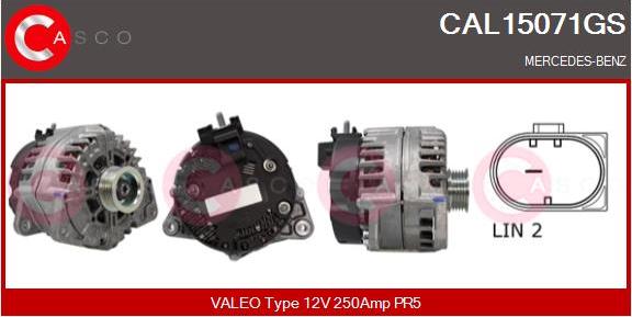 Casco CAL15071GS - Ģenerators autodraugiem.lv