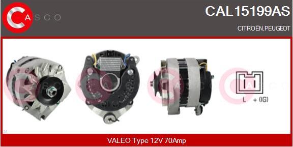 Casco CAL15199AS - Ģenerators autodraugiem.lv