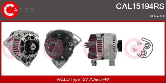 Casco CAL15194RS - Ģenerators autodraugiem.lv