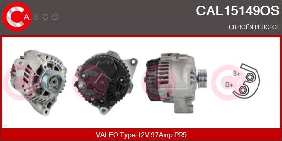 Casco CAL15149OS - Ģenerators autodraugiem.lv