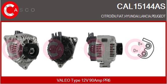 Casco CAL15144AS - Ģenerators autodraugiem.lv