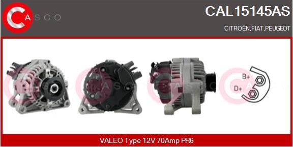 Casco CAL15145AS - Ģenerators autodraugiem.lv