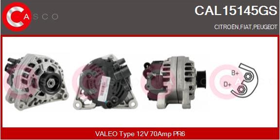 Casco CAL15145GS - Ģenerators autodraugiem.lv