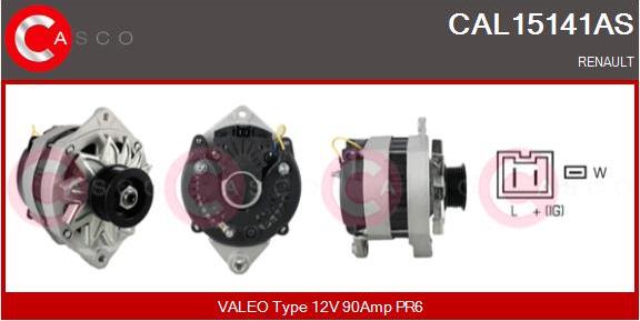 Casco CAL15141AS - Ģenerators autodraugiem.lv