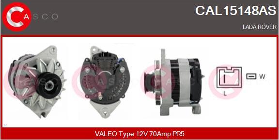 Casco CAL15148AS - Ģenerators autodraugiem.lv