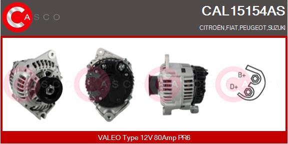 Casco CAL15154AS - Ģenerators autodraugiem.lv