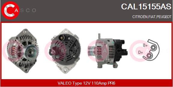 Casco CAL15155AS - Ģenerators autodraugiem.lv