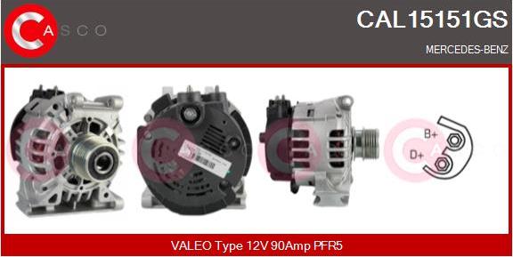 Casco CAL15151GS - Ģenerators autodraugiem.lv