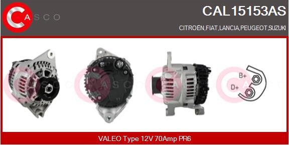 Casco CAL15153AS - Ģenerators autodraugiem.lv