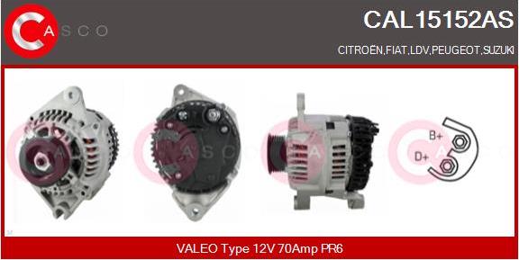 Casco CAL15152AS - Ģenerators autodraugiem.lv