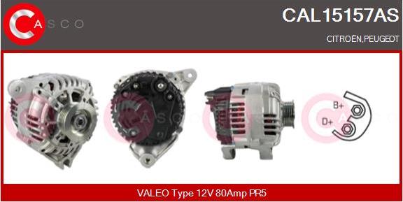 Casco CAL15157AS - Ģenerators autodraugiem.lv