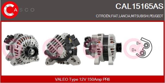 Casco CAL15165AS - Ģenerators autodraugiem.lv