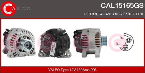 Casco CAL15165GS - Ģenerators autodraugiem.lv