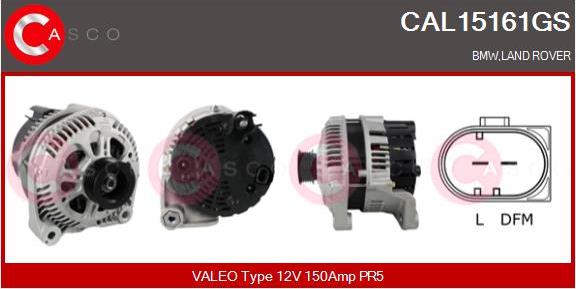 Casco CAL15161GS - Ģenerators autodraugiem.lv