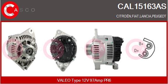 Casco CAL15163AS - Ģenerators autodraugiem.lv