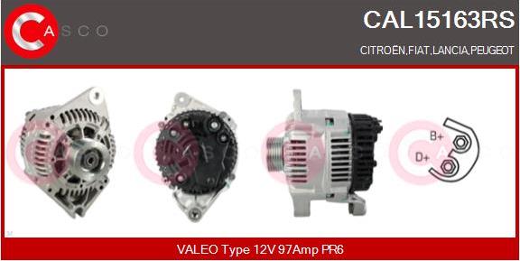 Casco CAL15163RS - Ģenerators autodraugiem.lv