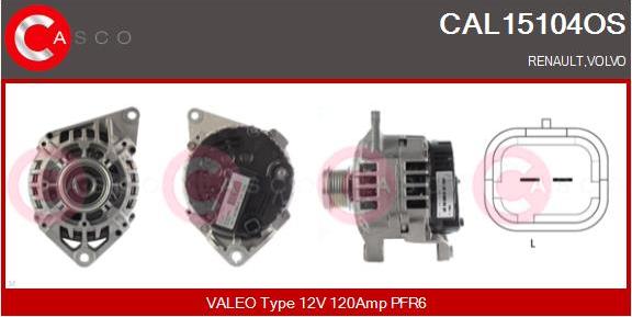 Casco CAL15104OS - Ģenerators autodraugiem.lv