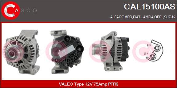 Casco CAL15100AS - Ģenerators autodraugiem.lv