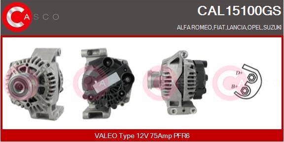 Casco CAL15100GS - Ģenerators autodraugiem.lv