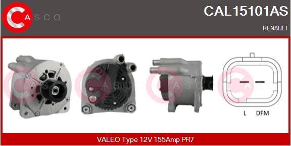 Casco CAL15101AS - Ģenerators autodraugiem.lv