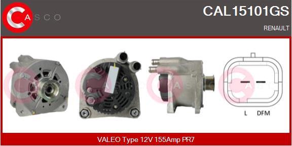 Casco CAL15101GS - Ģenerators autodraugiem.lv