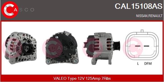 Casco CAL15108AS - Ģenerators autodraugiem.lv