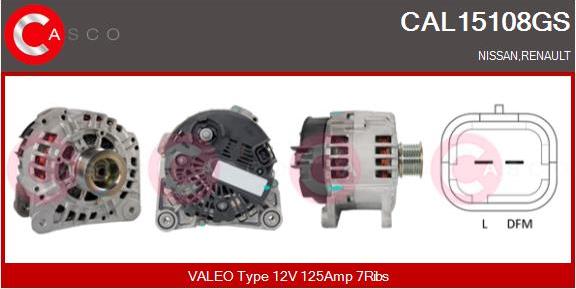 Casco CAL15108GS - Ģenerators autodraugiem.lv