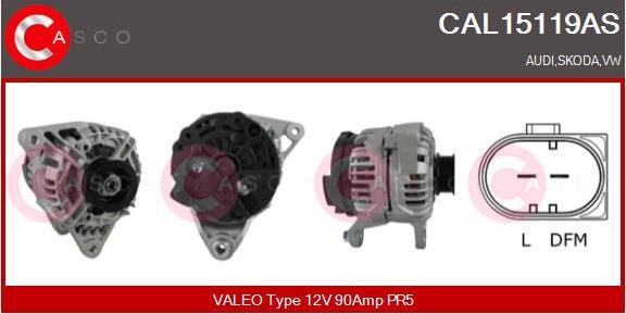 Casco CAL15119AS - Ģenerators autodraugiem.lv
