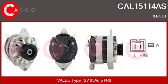 Casco CAL15114AS - Ģenerators autodraugiem.lv